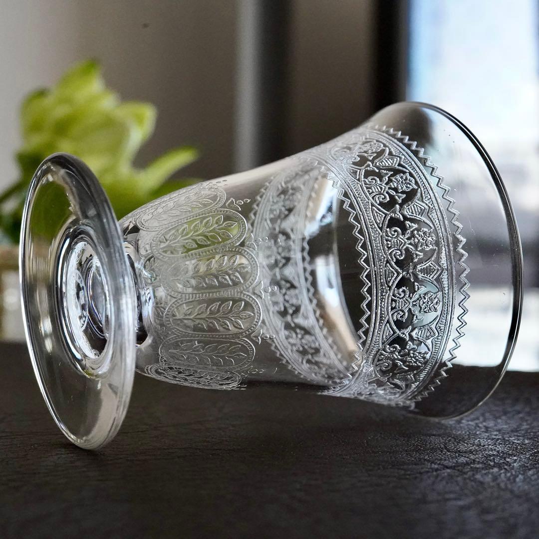 可憐な オールド バカラBACCARATセギュール ポートワイングラス 美品レア