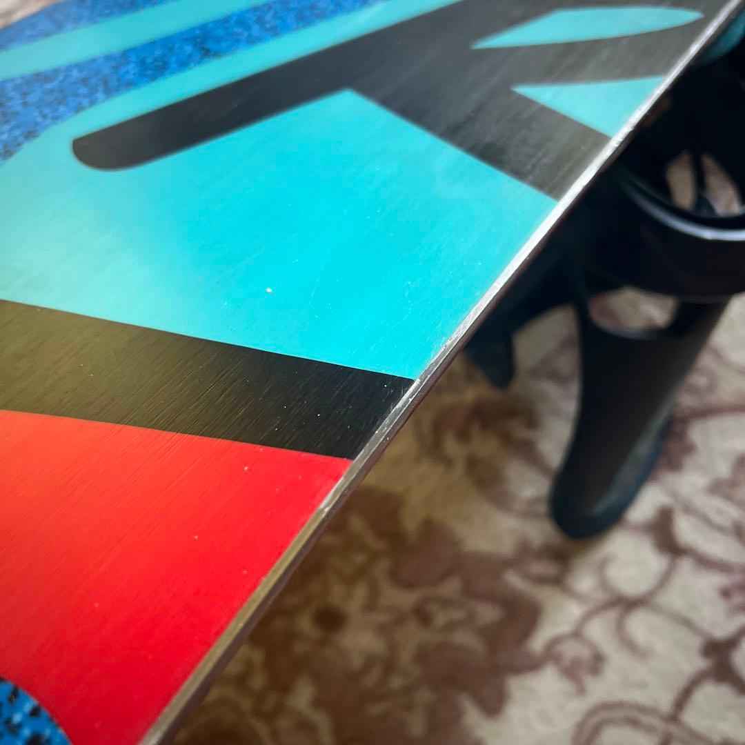 良品 BURTON PROCESS X 155 CARTEL スノーボードセット