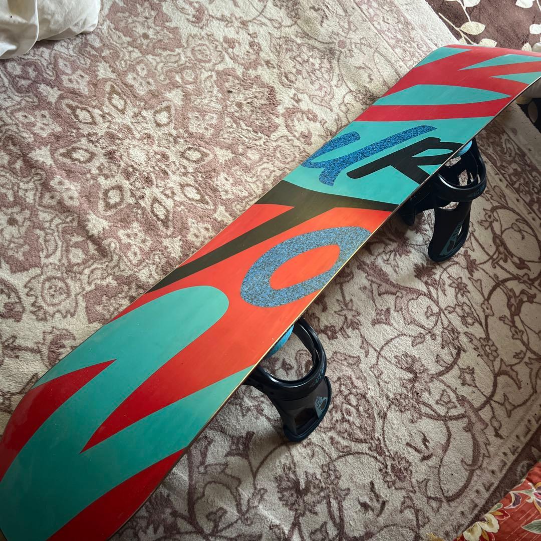 良品 BURTON PROCESS X 155 CARTEL スノーボードセット