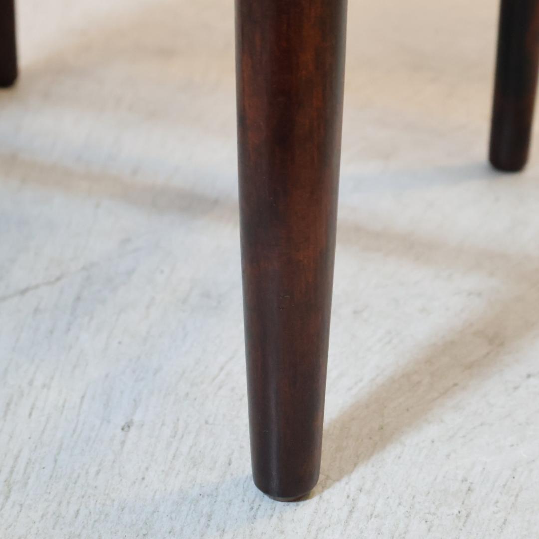 九州民芸家具 つくし工芸 ダイニングチェア ミズメザクラ無垢材 椅子 和家具