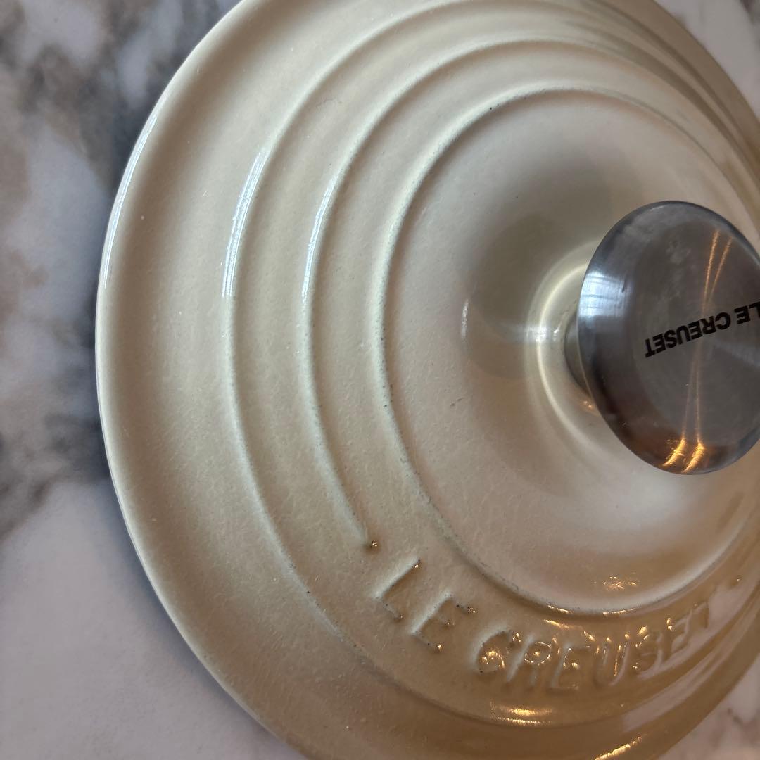 【値下げ】LE CREUSET 鋳物ホーロー鍋 ココット・エブリィ 18cm