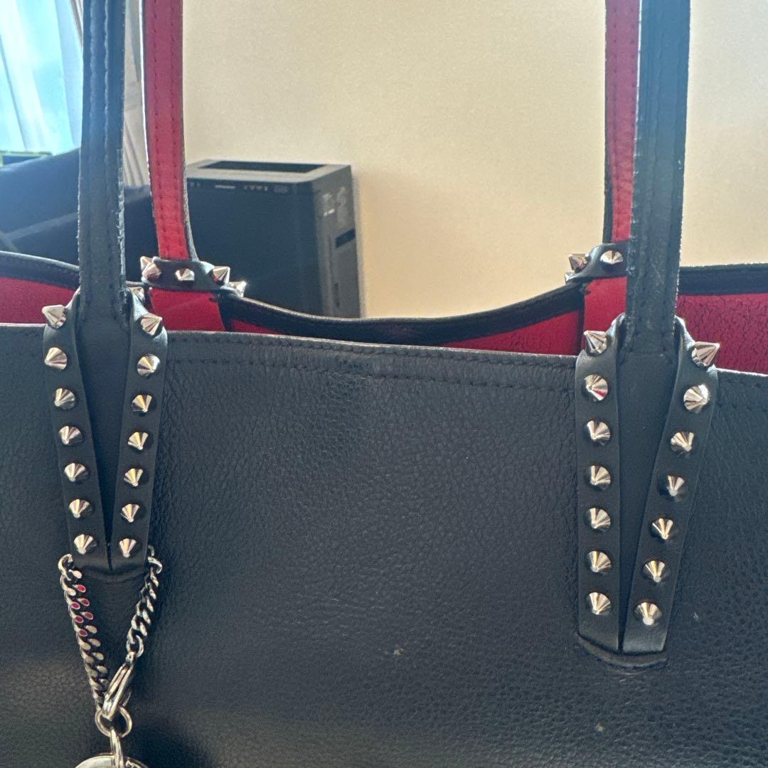 【キーホルダー付き】クリスチャンルブタン　カバタ　トートバッグ