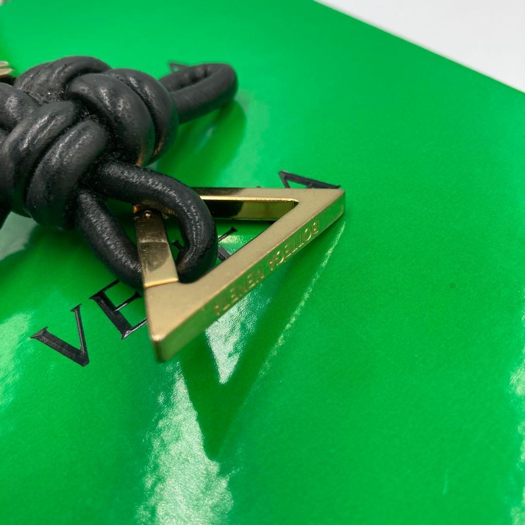 ！美品！　ボッテガヴェネタ　キーリング　レザー　トライアングル　12A