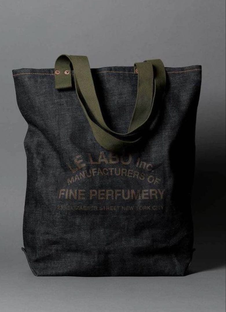 【新品未使用】ルラボ LE LABO デニムトートバッグ 限定