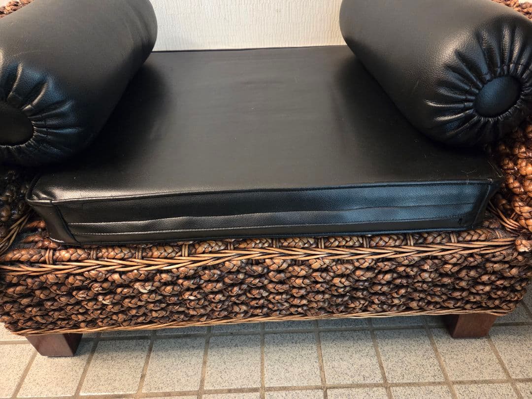 1人掛けソファ アジアン家具 ウォーターヒヤシンス バリ リゾート