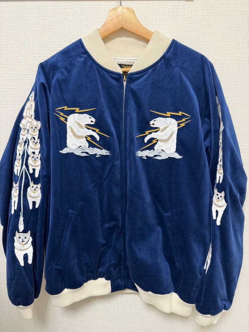 ユースタス　HOUSTON スカジャン アラスカ