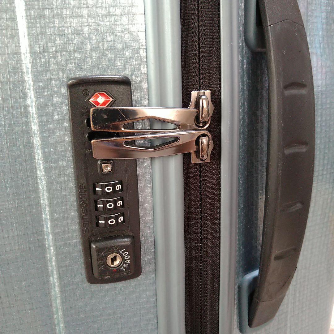 【価格交渉可/大容量94L】サムソナイト「コスモライト」アイスブルー色