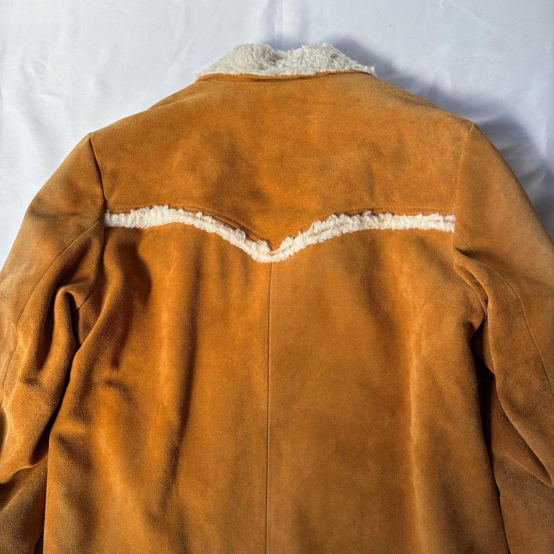 エイチバーシー H BAR C RANCHWEAR スウェード ランチコート