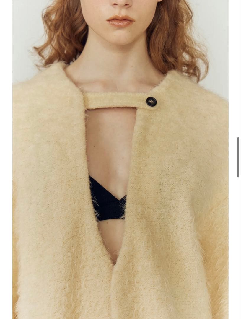 ジャケット・アウター COCOON SHAGGY JACKET