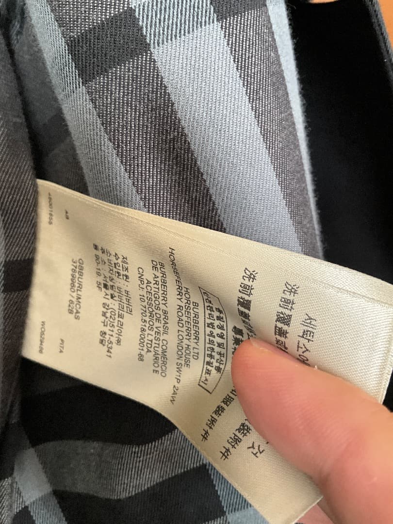 BURBERRY バーバリー ショートトレンチコート 54R 黒