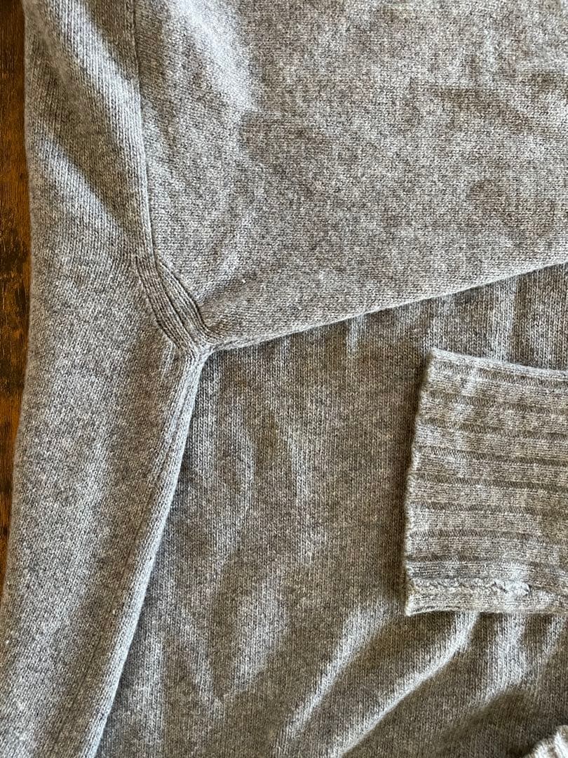 あ*こ様 最高峰マックスマーラMaxMara グレー Mカシミヤ100%