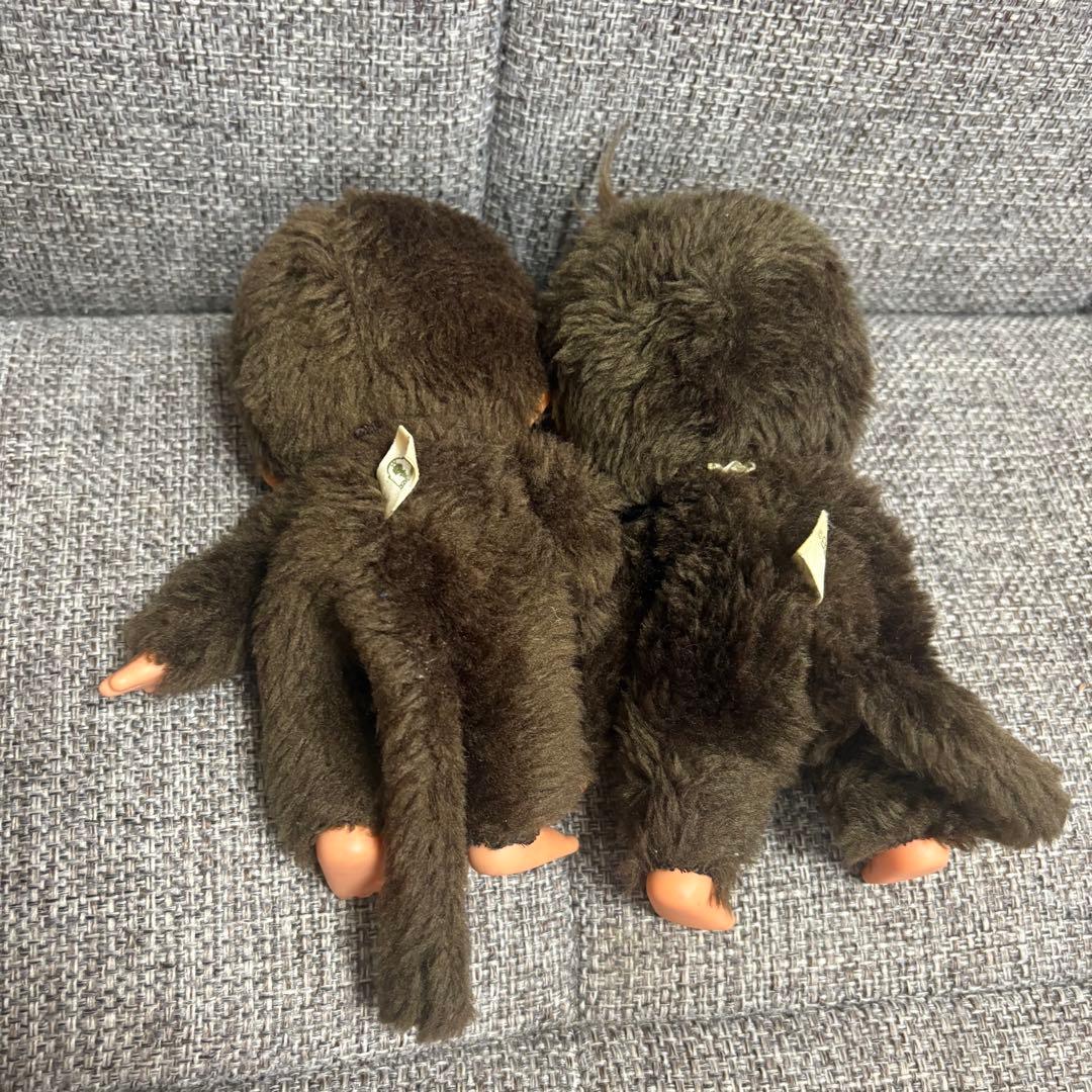 昭和レトロ 初代 ふた子のモンチッチ 当時物 セキグチ ブルーアイ