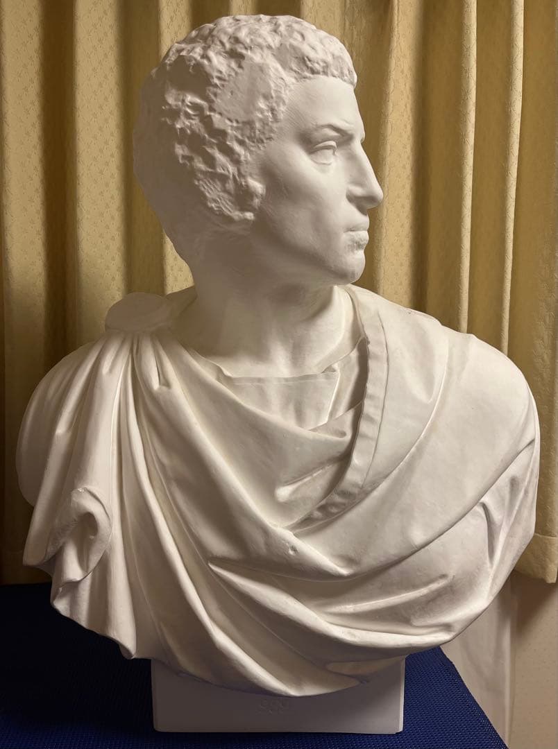 石膏像　ブルータス　胸像