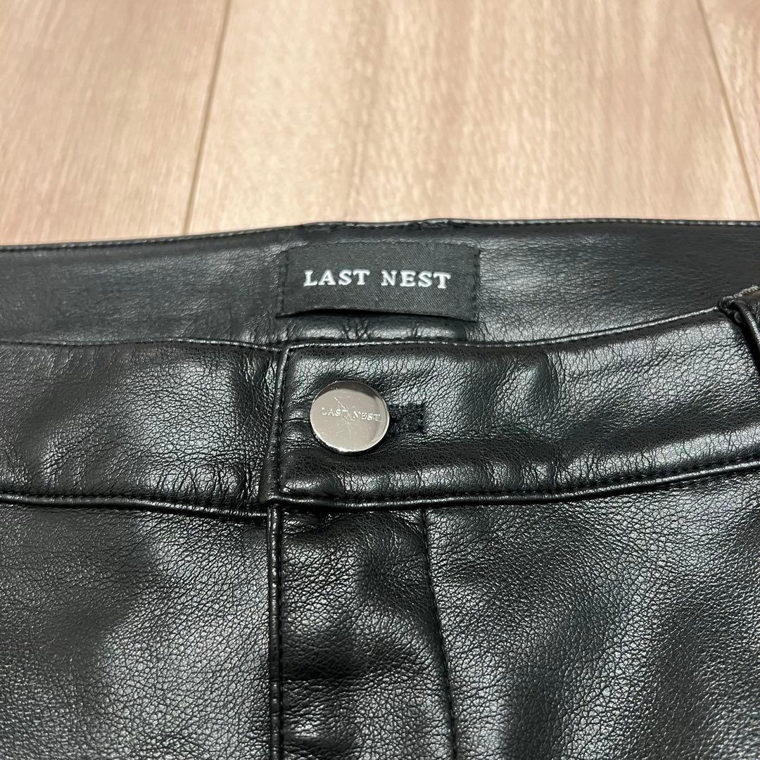 last nest レザーパンツ　nubian breath badhop