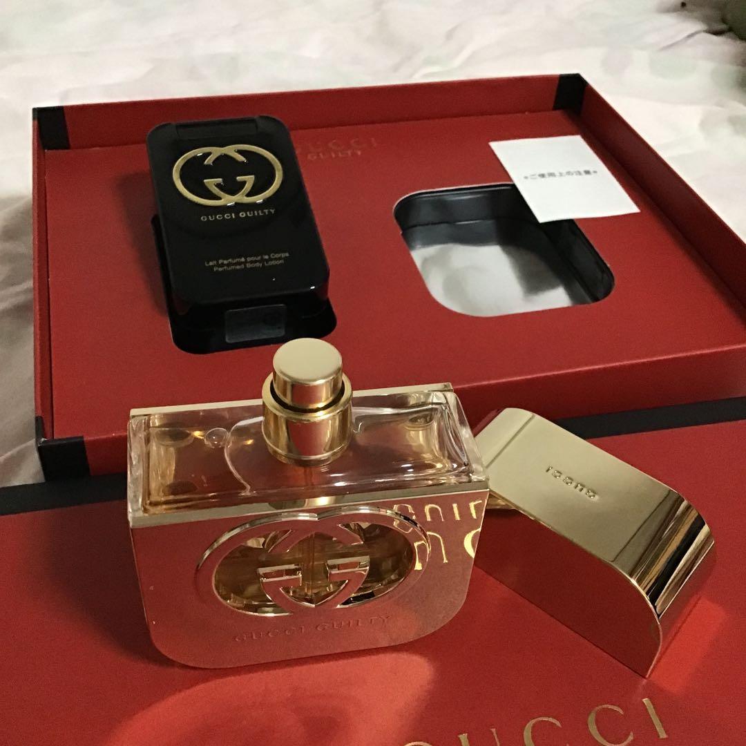 GUCCI ギルティ　香水50ml ボディローション　新品　化粧箱入り