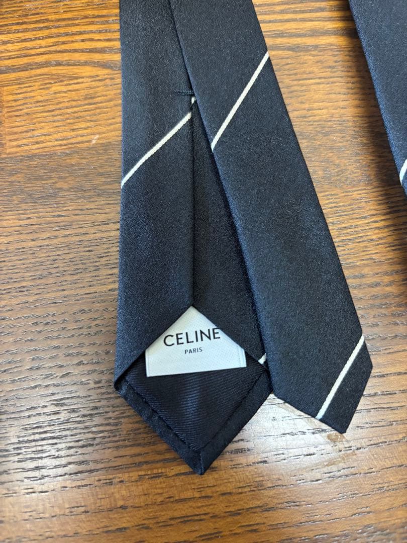 【専用】極美品✨CELINE セリーヌ ネクタイ　ナロータイ２本　黒