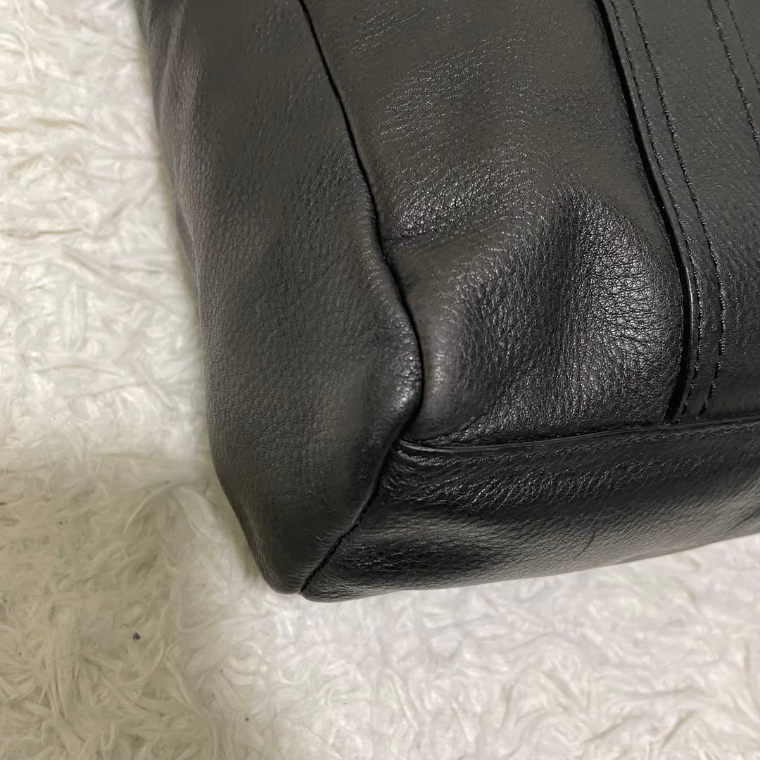 ジバンシー　2way　トートバッグ　メッセンジャー　シボ革　黒　4Gロゴ　美品