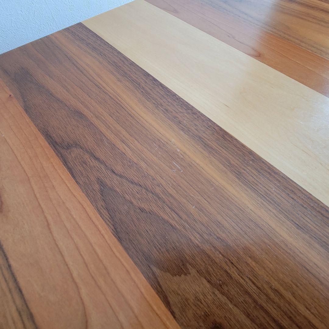 天然木　ランダー昇降テーブル　90×60　ガス圧　キャスター付き　高さ調整