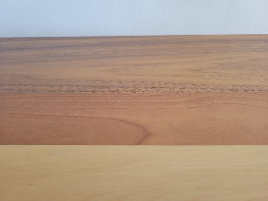 天然木　ランダー昇降テーブル　90×60　ガス圧　キャスター付き　高さ調整