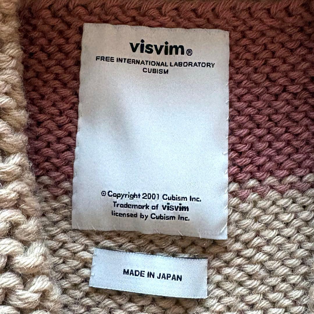 本日のみ‼︎【visvim】ビズビム　ショールカラーカーディガン《新品》　[XL]