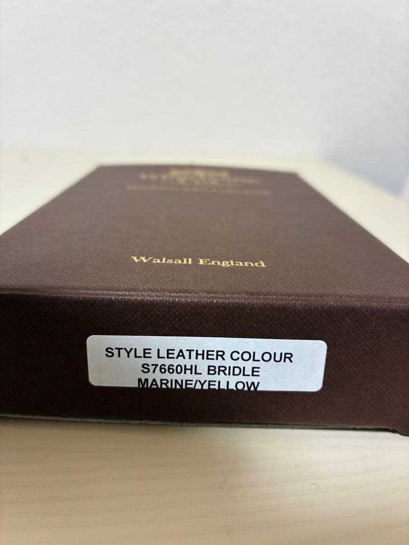 Whitehouse Cox ホリデーライン マリン/イエロー　未使用