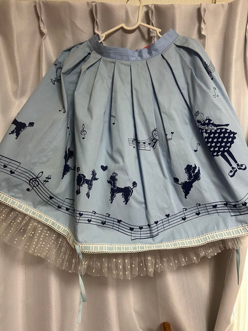 BABY プードルパレード柄 スカート SK ベイビーザスターズシャインブライト