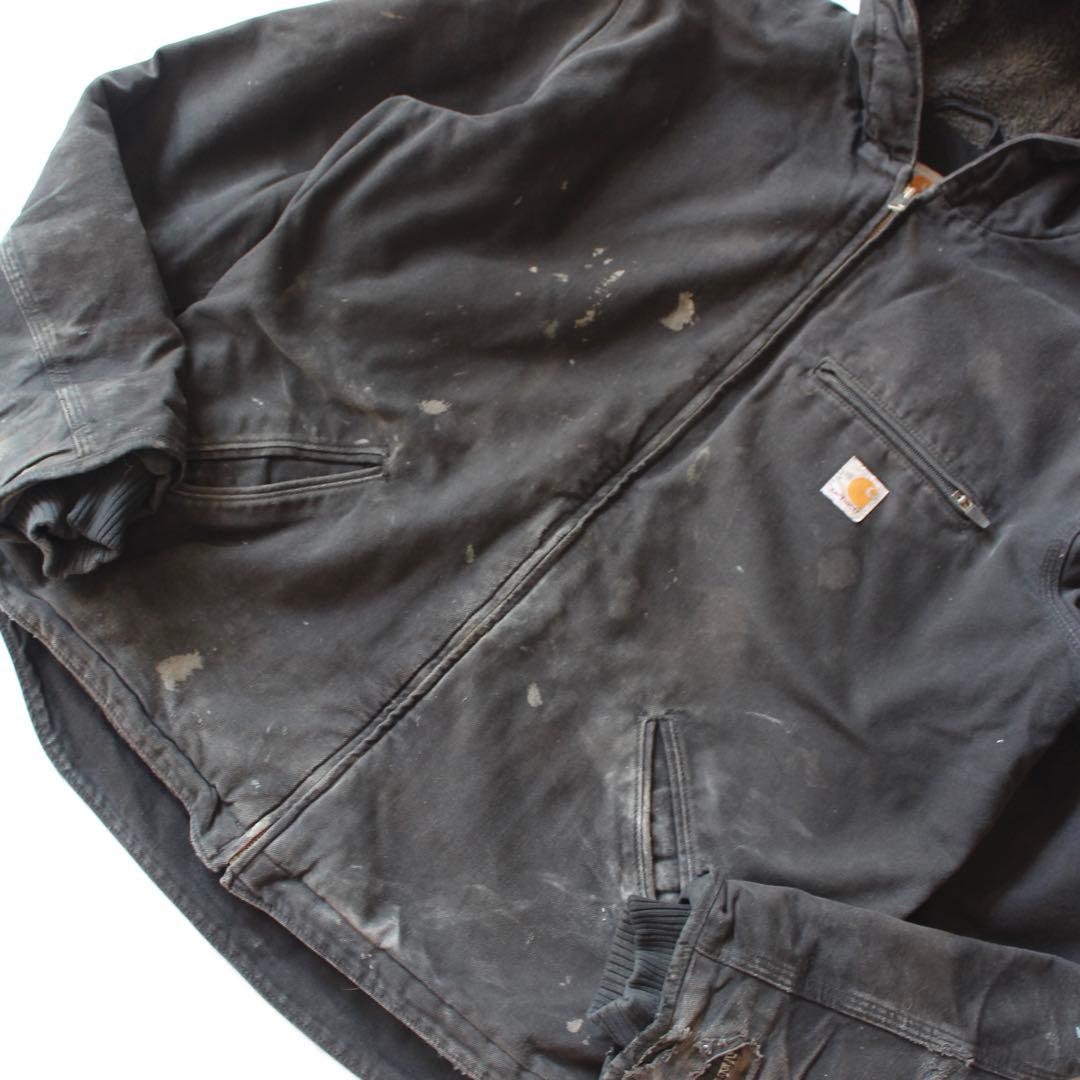 ［リアルワーク］Carhartt アクティブジャケット BLK 襤褸 シエラ L