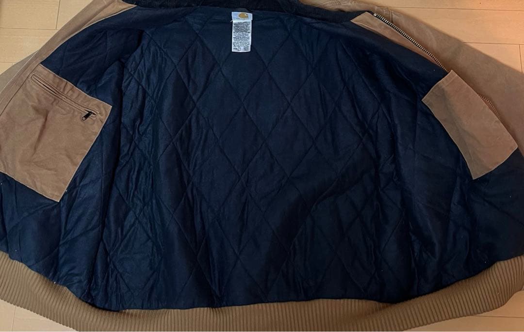 Carhartt ボンバージャケット サンタフェジャケット J165 ブラウン