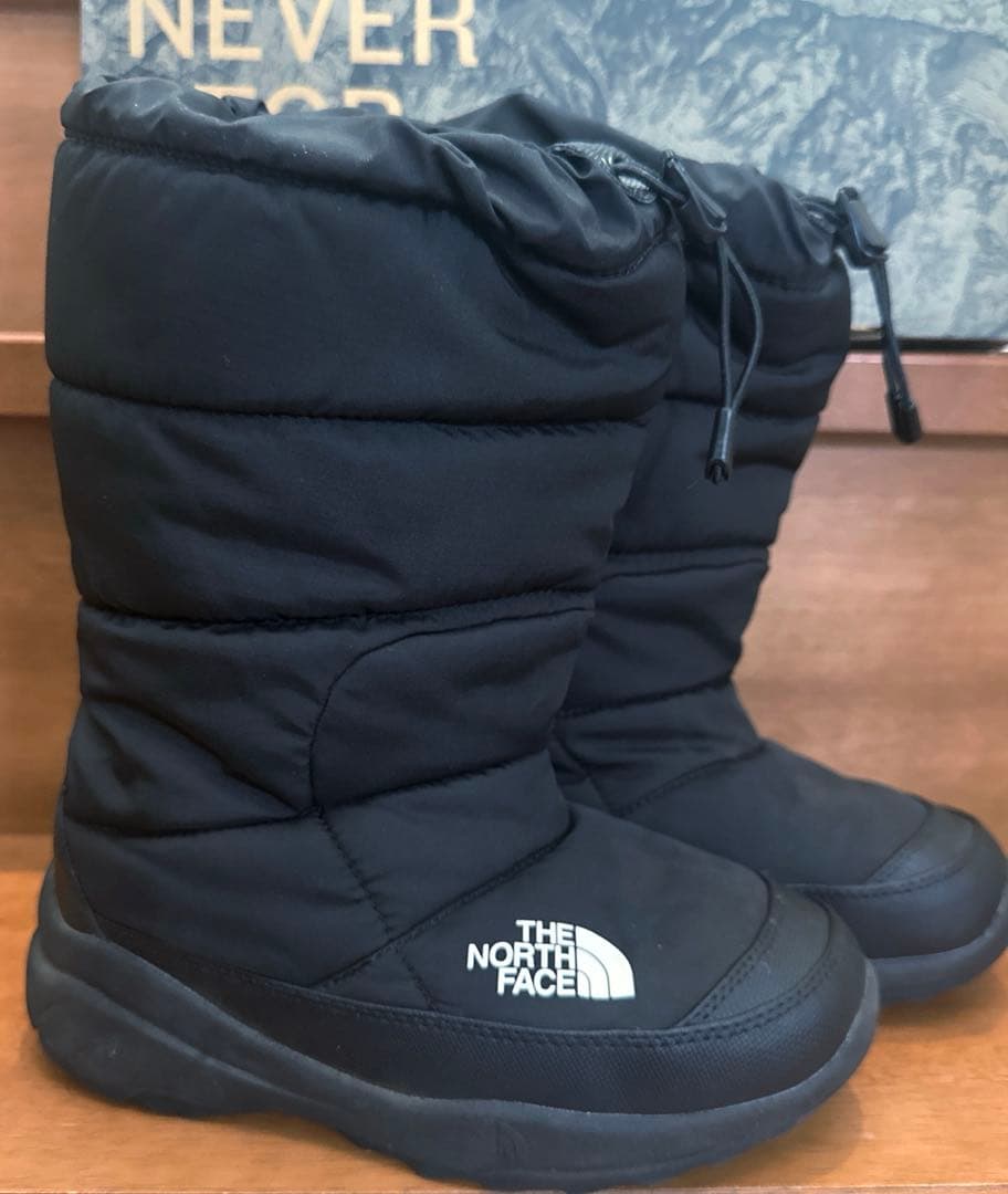 ラスト値下げノースフェイス　ヌプシ　キッズブーツ　21cm ロング　ロングブーツ