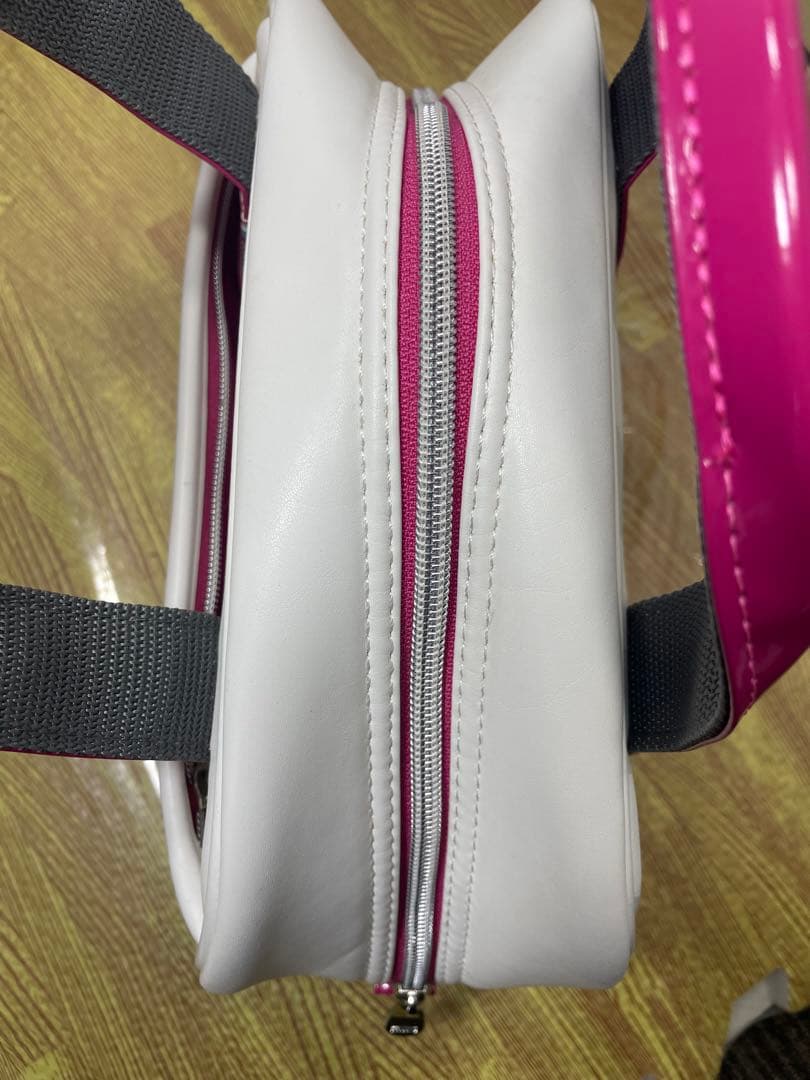 【2点セット】 PING ゴルフトートバッグ&カートバッグ ホワイト/ピンク