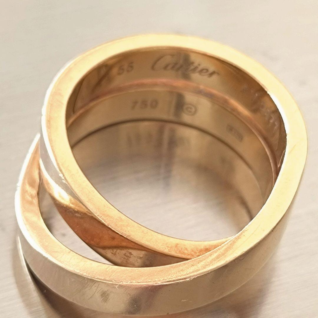 カルティエ Cartier リング パリリング K18YG #55