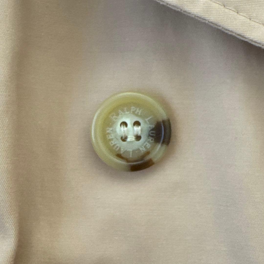 ローレンラルフローレン✨裏地総柄 スカーフ柄 トレンチコート ダブル ベルト M