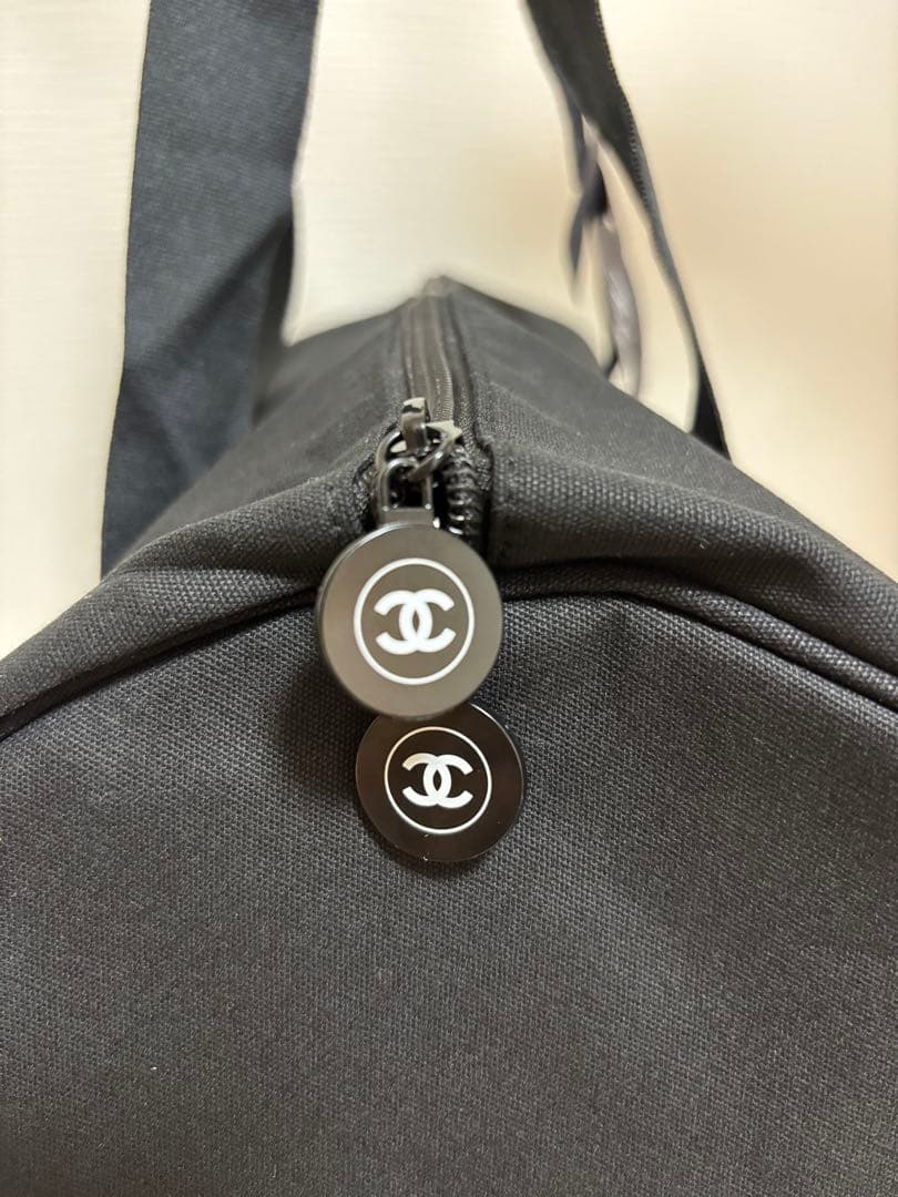 CHANEL ノベルティ N°1 DE CHANEL 黒　ボストンバッグ
