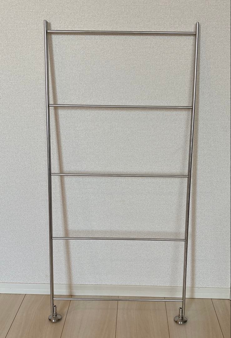 【美品】無印良品　ステンレスユニットシェルフ　高さ８３ｃｍ　追加用帆立　小 2個