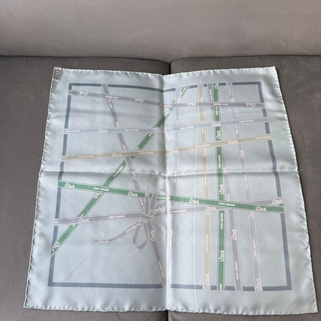 エルメス カレ 45 ボルデュック ガウロッシュ シルク スカーフ