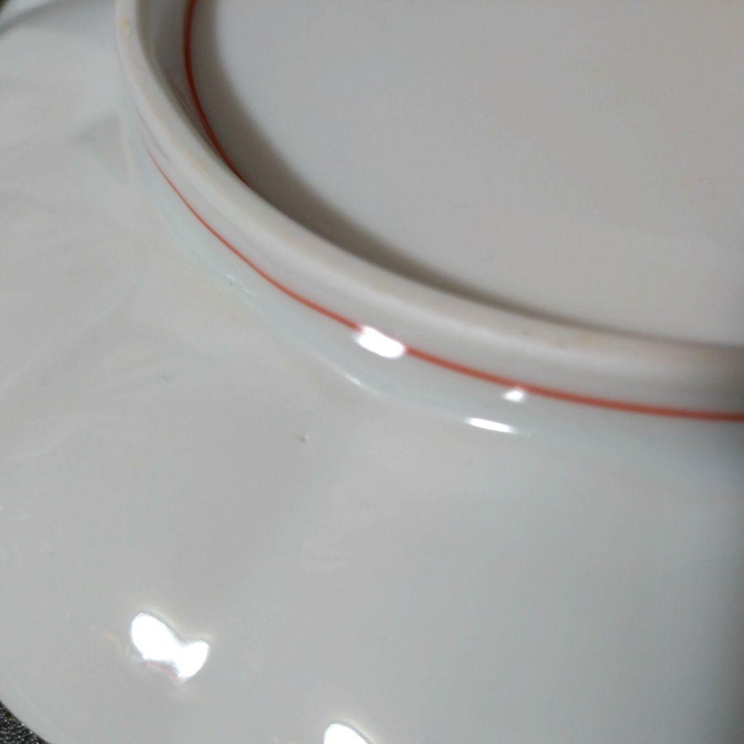 未使用品　有田焼　陶扇　銘々皿揃　中皿5枚　菊割皿　錦絵　赤絵　金彩　古伊万里