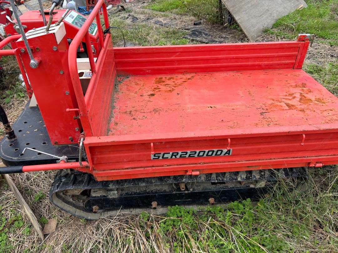 ジャンク品　運搬車SCR2200DA OHVエンジン搭載