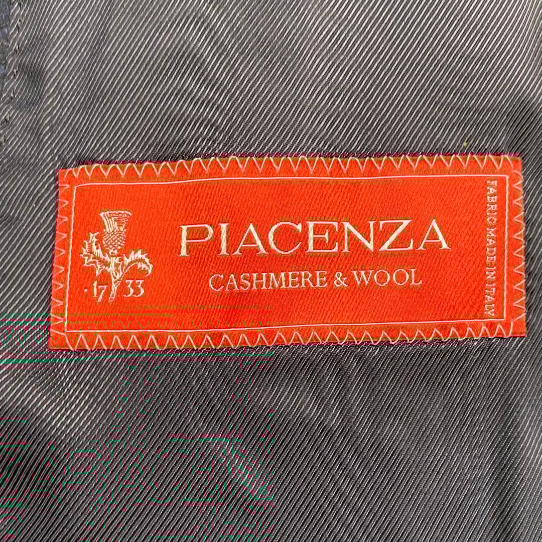 未使用級✨近年 エディフィス ヘリンボーン カシミヤ ダブルチェスターコートL