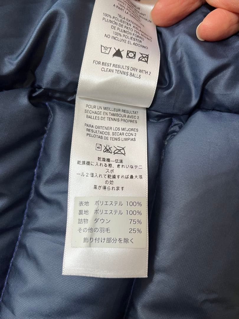 パタゴニア ダウン ジャケット アウター レディース M L 青 ブルー