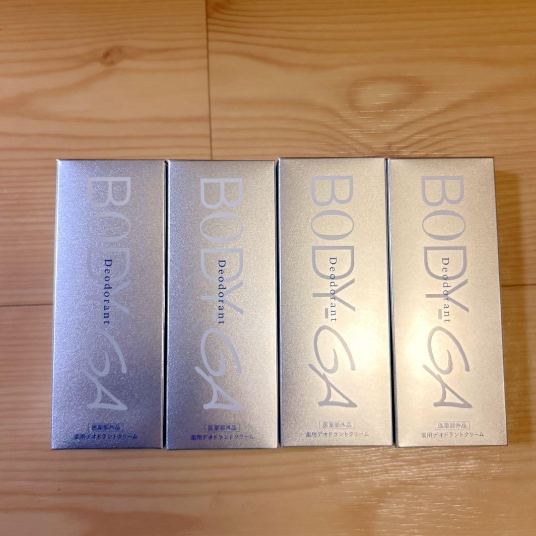 ボディーガBODY GA デオドラントクリーム ４個セット