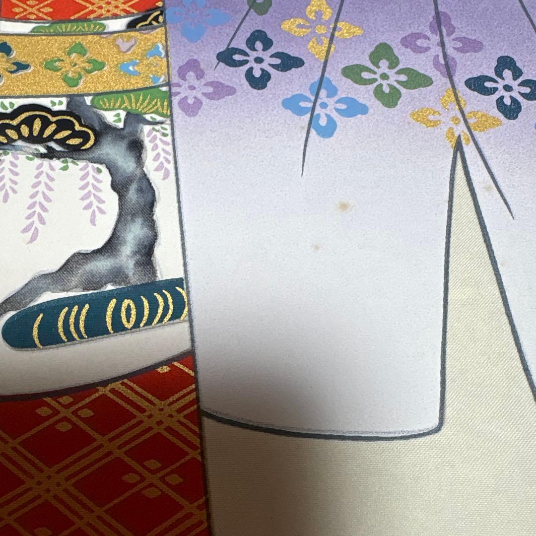 掛け軸　お雛様　桐箱入り