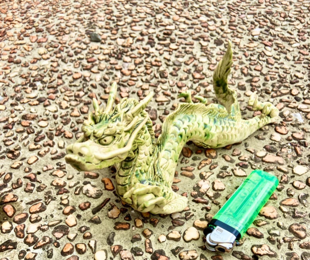 ma~ha　龍　森に棲む白竜【作家物】