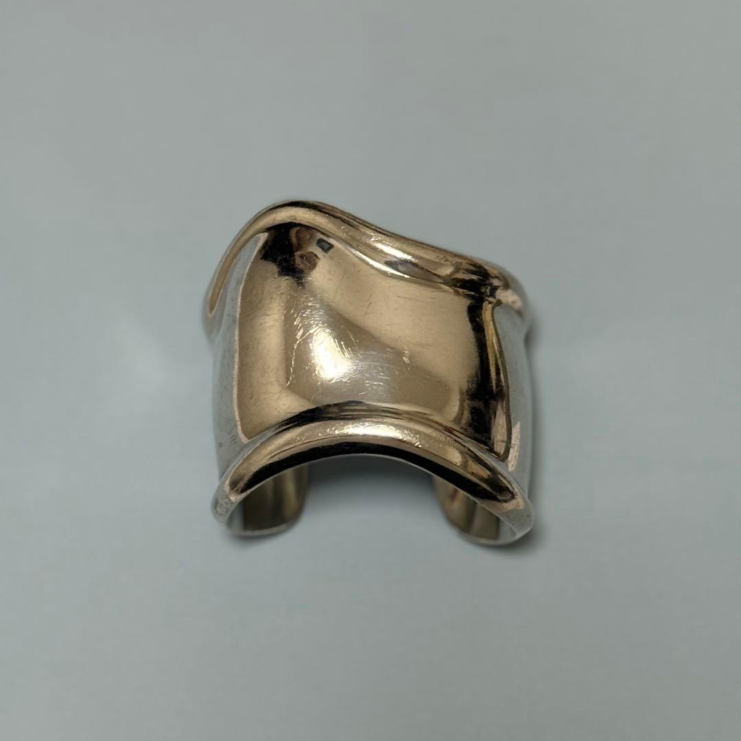 Tiffany ティファニー ボーンカフ 左手用 バングル ミディアム