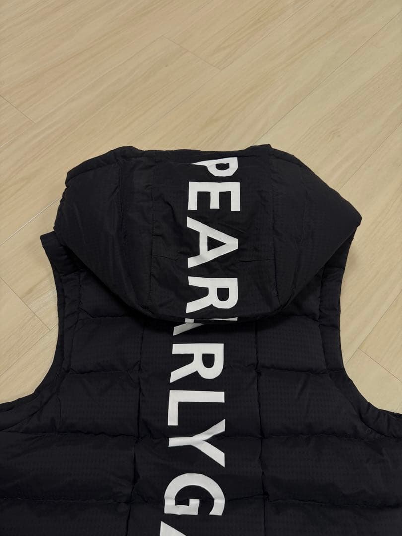 PEARLY GATES ブラック ダウンベスト