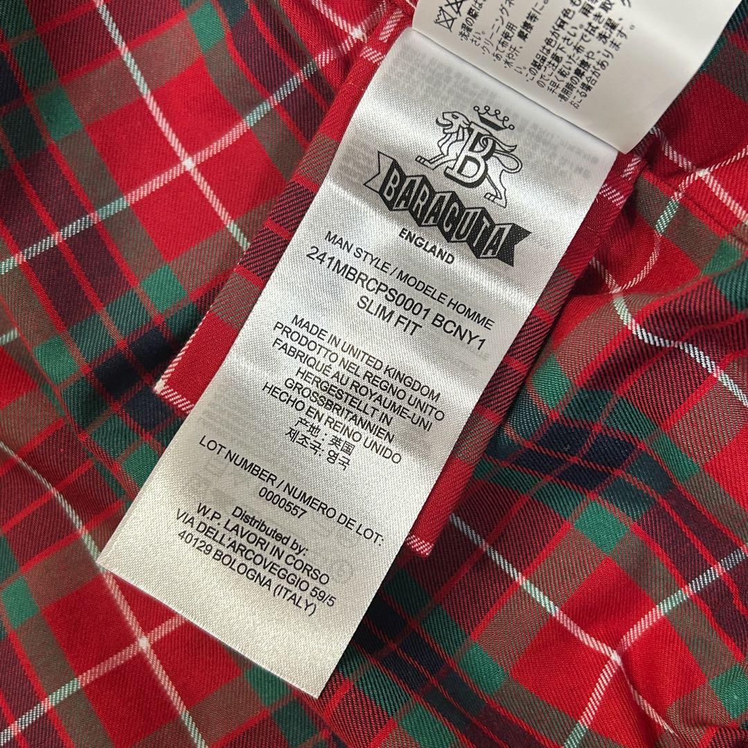 未使用✨BARACUTA ハリントンジャケット G9 38 ネイビー