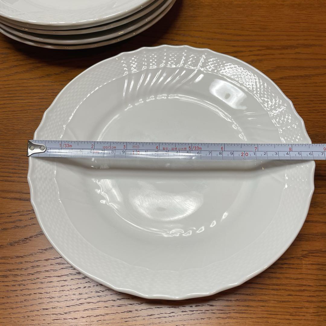 リチャードジノリ　ベッキオホワイト　ベッキオレバント ディナープレート 9枚