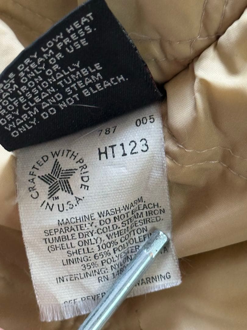 80s Carhartt ハンティングジャケット　ダックカモ