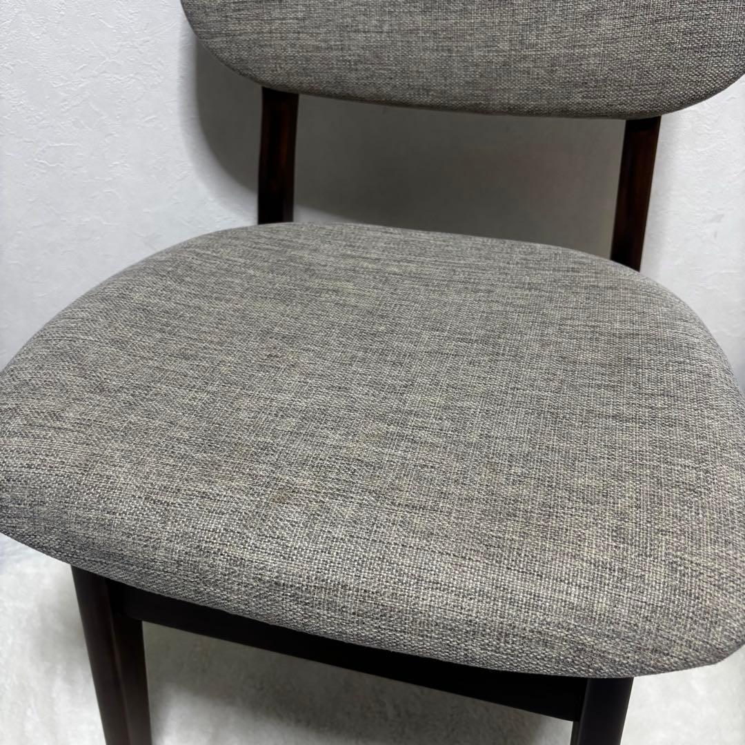 【希少】大川家具 ダイニングチェア 天然木 ウレタン