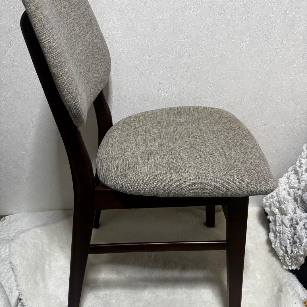 【希少】大川家具 ダイニングチェア 天然木 ウレタン