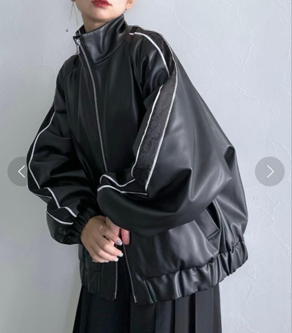 y⚠️プロフ必読⚠️様　HARE フェイクレザージャケット